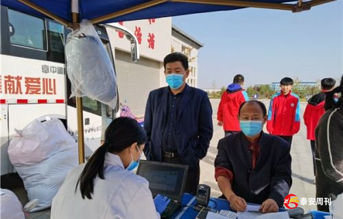 山東泰山技師學院128名師生積極獻血奉獻愛心