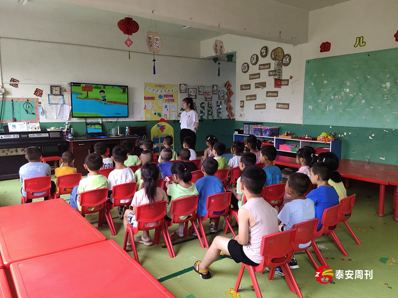 青春學(xué)子夢，防溺入校園   —泰科學(xué)子走進(jìn)楊莊鎮(zhèn)中心幼兒園